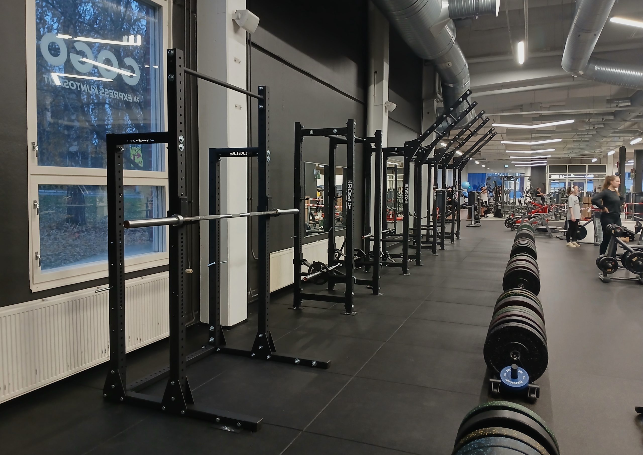 kuntosali Laune vapaat painot